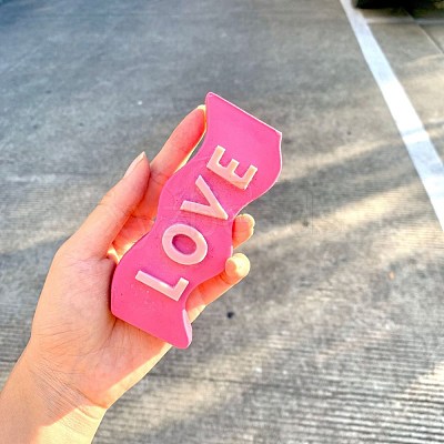 Wavy Letter Silicone Candle Mold DIY-Z015-01-1