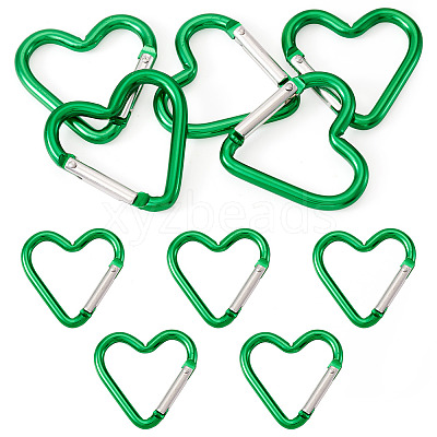5Pcs Zinc Alloy Spring Gate Rings FIND-TA0009-73E-1