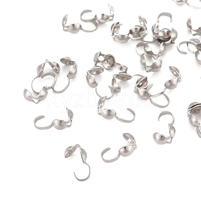 Tarnish Resistant 304 Stainless Steel Bead Tips X-STAS-R063-23-1