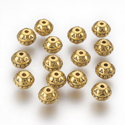 Tibetan Style Alloy Beads X-GLF11126Y-1