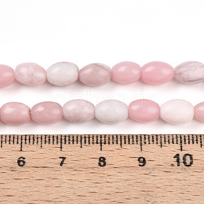 Natural Pink Opal Beads Strands G-N346-02B-09-1