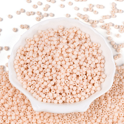 Opaque Acrylic Beads SACR-A007-01A-03-1