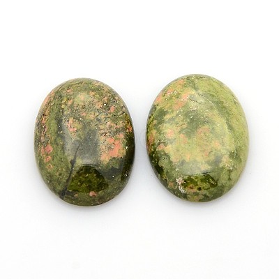 Natural Gemstone Cabochons G-P023-08-1