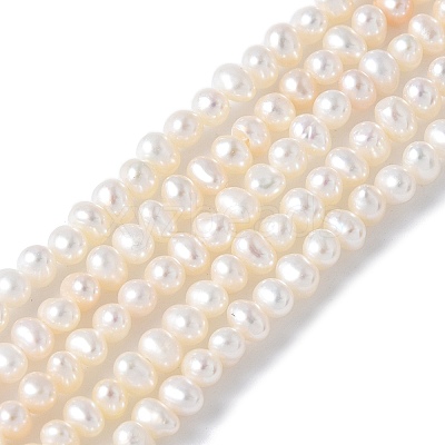 Natural Cultured Freshwater Pearl Beads Strands PEAR-I007-07K-05-1