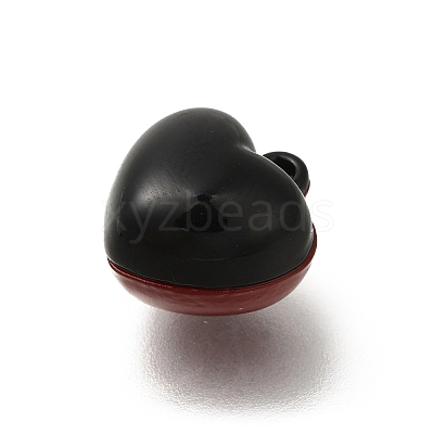 Red and Black Double Screen Alloy Pendants FIND-Z067-01B-09-1