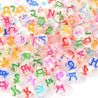 Transparent Clear Acrylic Beads MACR-YW0001-23E-1