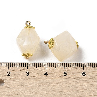 Two Tone Acrylic Pendants MACR-C033-07G-1