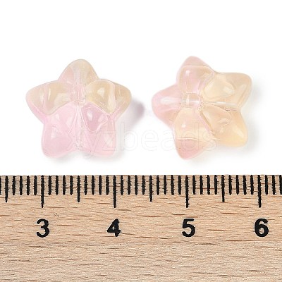 Transparent Spray Paint Glass Beads X1-GLAA-H035-02H-1