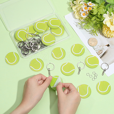 DIY Keychain Making Kits DIY-SP0007-38D-1