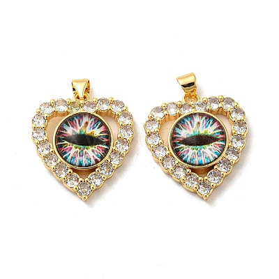 Real 18K Gold Plated Brass Pendants KK-L209-005G-07-1