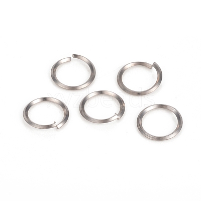 Non-Tarnish 304 Stainless Steel Open Jump Rings STAS-I150-07G-P-1