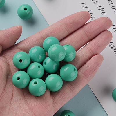 Opaque Acrylic Beads MACR-S370-C16mm-A38-1