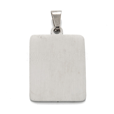 Non-Tarnish 304 Stainless Steel Pendants STAS-K216-48G-P-1