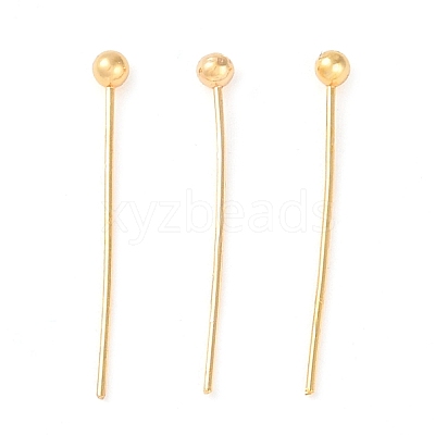 Brass Ball Head Pins KK-N254-49A-G-1