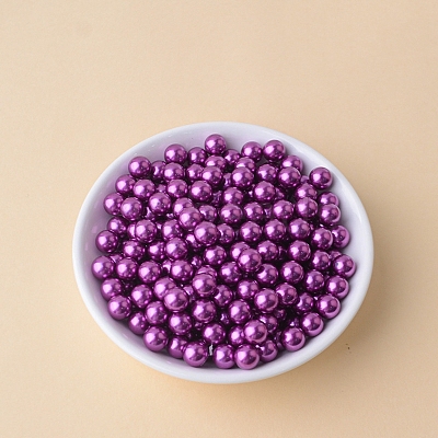 ABS Plastic Imitation Pearl Beads KY-WH0046-169E-02-1