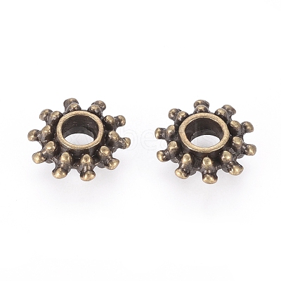 Tibetan Style Spacer Beads X-MLFH10384Y-NF-1