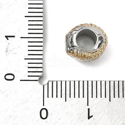 Sport Theme Alloy European Beads FIND-G113-07GP-01-1