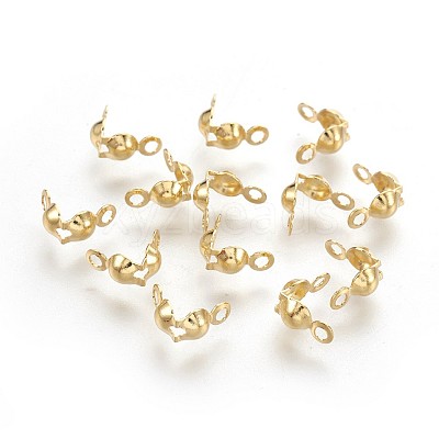304 Stainless Steel Bead Tips X-STAS-P221-17G-1