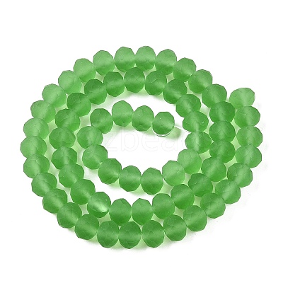 Transparent Glass Beads Strands EGLA-A044-T8mm-MD11-1