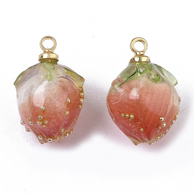 Handmade Flower Pendants X-KY-S163-103B-1