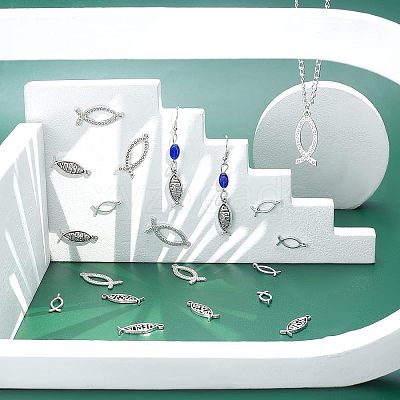 150Pcs 3 Style Tibetan Style Alloy Pendants TIBEP-CA0001-06-1
