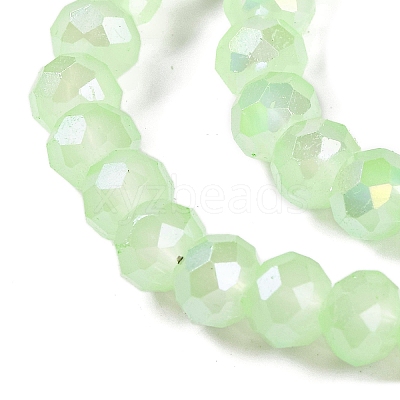 Baking Electroplate Glass Beads Strands LS-DGLA-A039-J10mm-B10-1