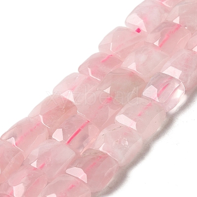 Natural Madagascar Rose Quartz Beads Strands G-C109-A19-02-1