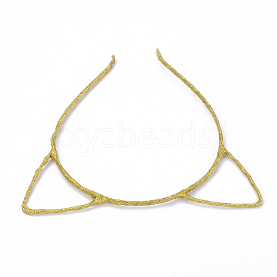 Hair Accessories Iron Kitten Hair Band Findings OHAR-S195-07C-1