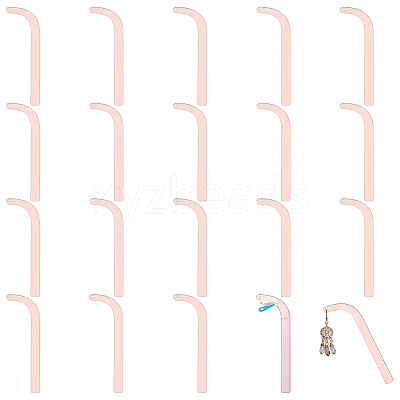 20Pcs Acrylic Earring Try-On Stick ODIS-FG0001-88B-1