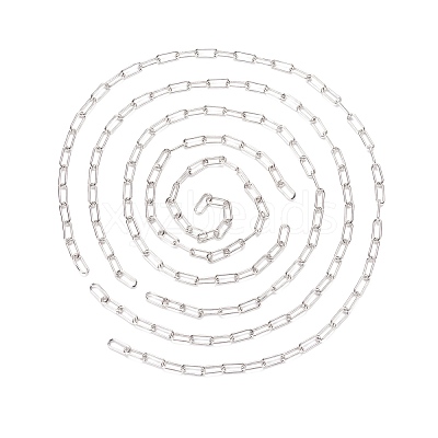 Unwelded Iron Paperclip Chains CH-FS0001-01S-1
