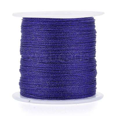 Polyester Braided Metallic Thread OCOR-I007-B-20-1