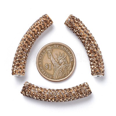 Brass Middle East Rhinestone Beads RB-C1300-5-1