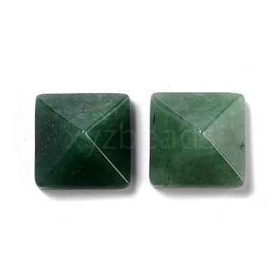 Natural Green Aventurine Cabochons G-G759-Y15-1