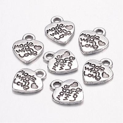 Ideas for Valentines Day Gifts Tibetan Style Alloy Pendants X-LF0004Y-1