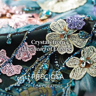 Preciosa® Crystal Hotfix Flatback Stones Y-PRC-HSS6-20050-200-1