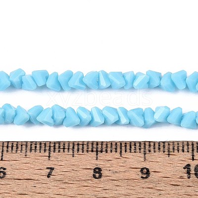 Opaque Glass Beads Strands GLAA-N019-4mm-18-1