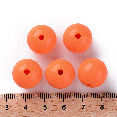 Opaque Acrylic Beads X-MACR-S370-C16mm-A11-1