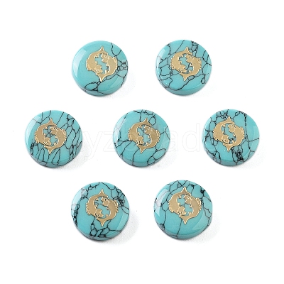 Synthetic Turquoise Beads G-F775-C07-1