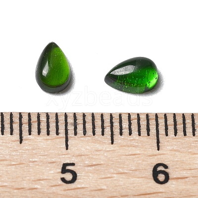 Natural Grade AA Green Diopside Cabochons G-L616-03A-02-1