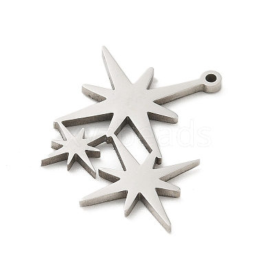 201 Stainless Steel Pendants STAS-R133-01P-01-1