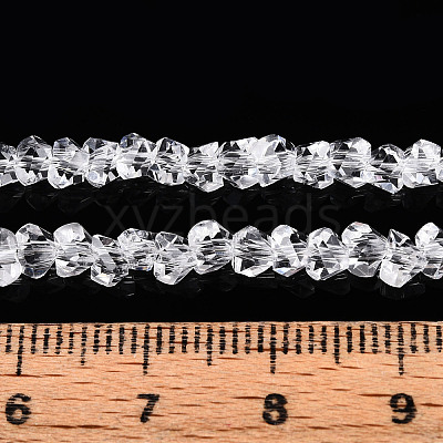 Transparent Glass Beads Strands GLAA-N018-4mm-09-1