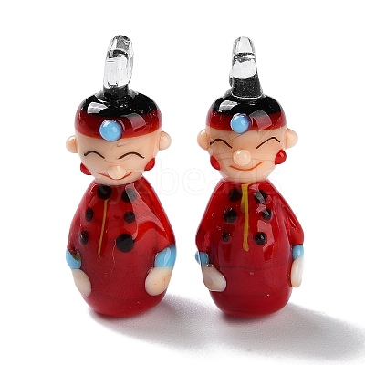Handmade Lampwork Pendants LAMP-L078-005A-1