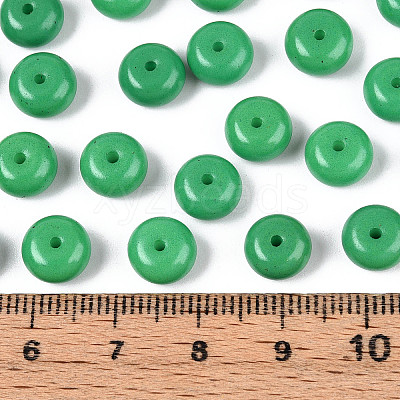 Opaque Baking Paint Glass Seed Beads SEED-N008-03A-04-1