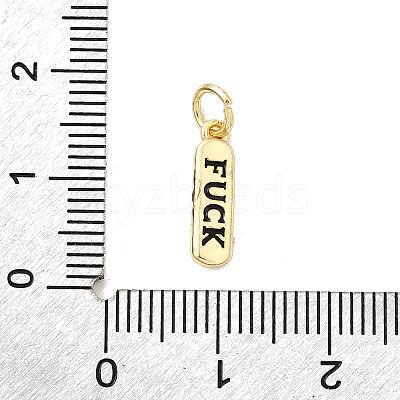 Brass Enamel Charms KK-P338-01G-F01-1