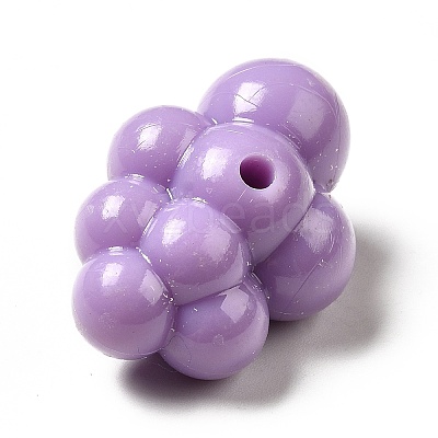 Macaron Color Opaque Acrylic Beads MACR-J122-08B-1