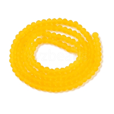 Transparent Glass Beads Strands EGLA-A044-T2mm-MD05-1