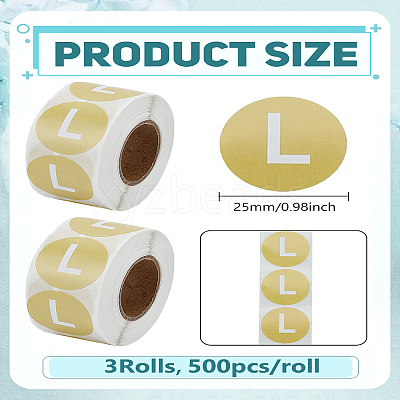 Coated Paper Self-adhesive Stickers AJEW-WH0816-175D-1