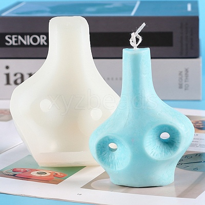 DIY Geometric Abstraction Style Candle Making Silicone Molds DIY-P056-04-1