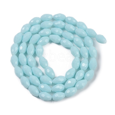 Opaque Solid Color Beads Strands EGLA-N013-P8mm-D11-1