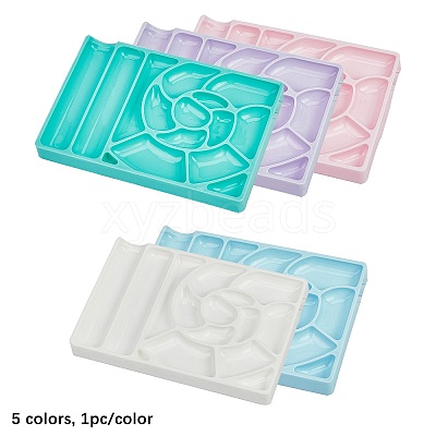 Nail Art Plastic Color Palettes MRMJ-GA0001-05-1